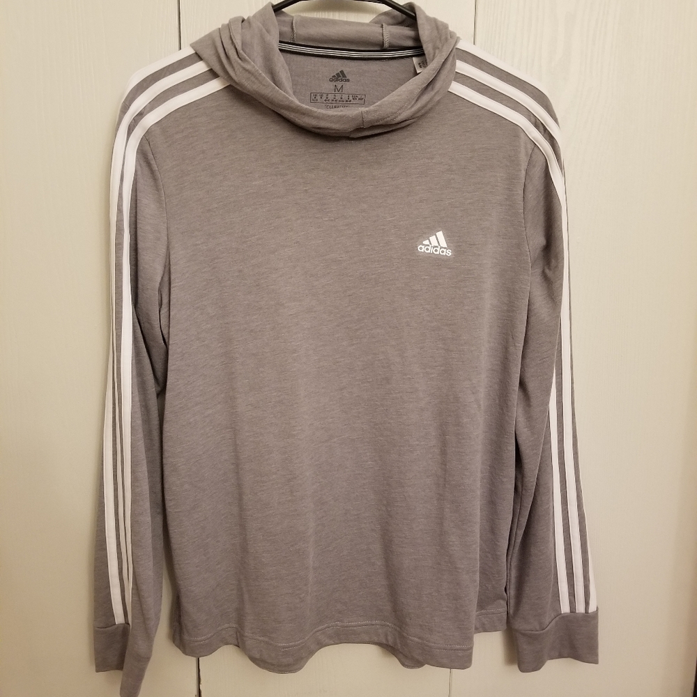 Adidas hoodie shirt sz medium